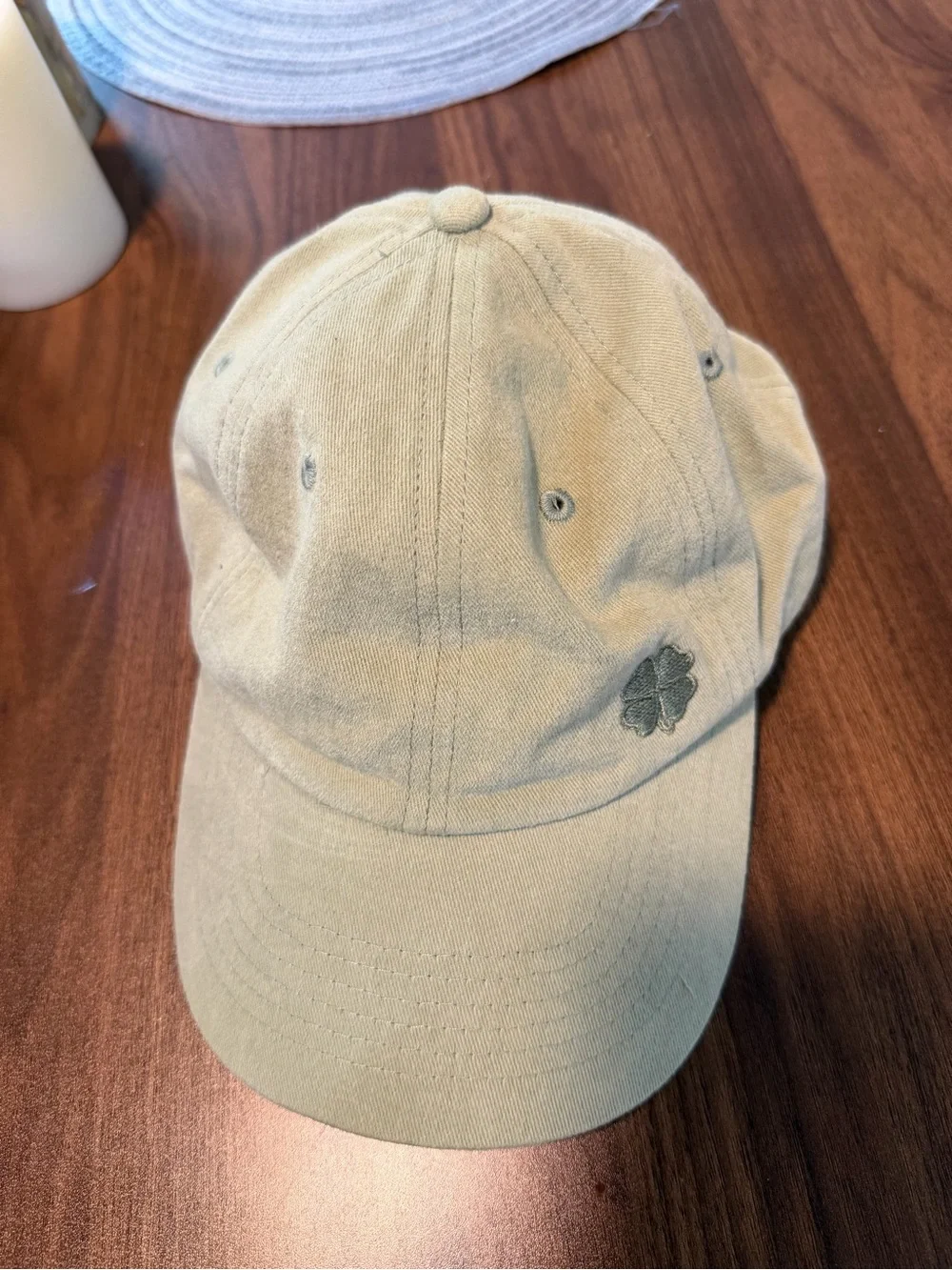 Lucky Brand Light Olive Cotton Cap